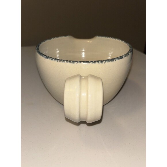 Vintage Casey Pottery Mixing Batter Bowl Apple Farmhouse Stoneware 1995 Texas - Picture 2 of 6